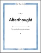 Afterthought P.O.D cover